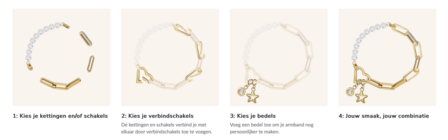 iXXXi Connect Chain Bibi Goudkleurig